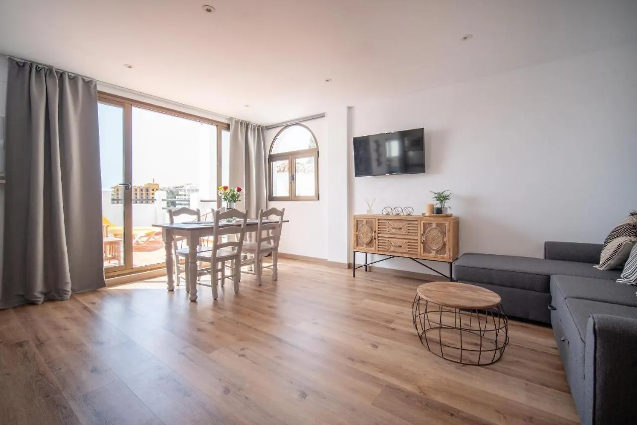 Apartment Freshly Renovated, Modern Penthouse Pueblo Evita! Benalmadena Spain