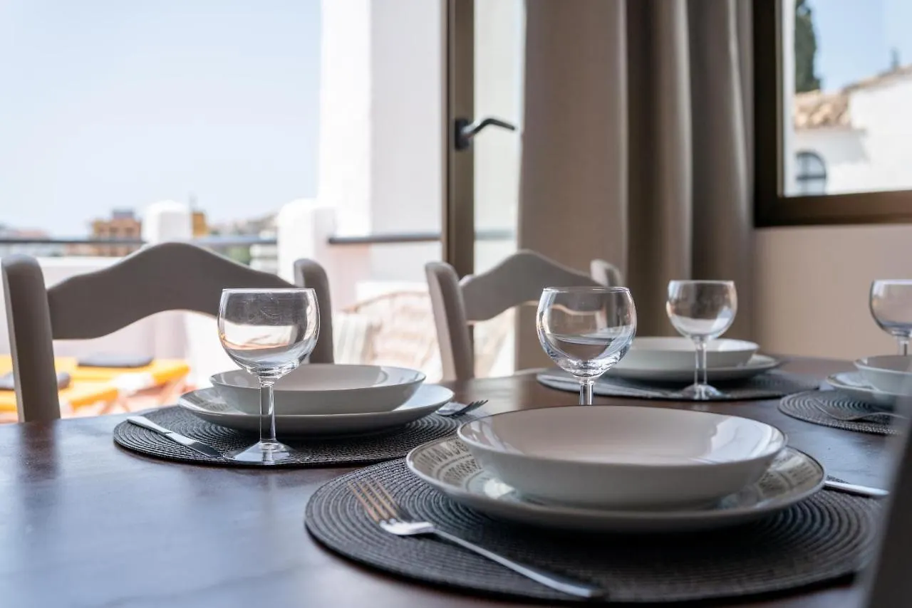 Freshly Renovated, Modern Penthouse Pueblo Evita! Benalmadena Apartment